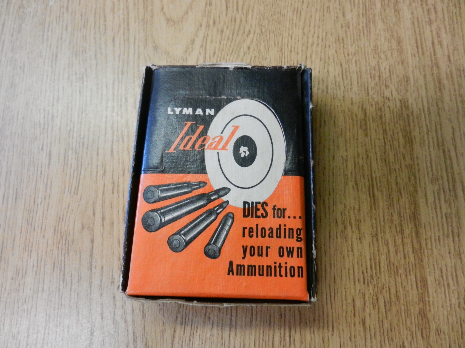 Vintage Lyman Tru-Line Jr. .270 Die Set In Box -- Total 4 Dies Used