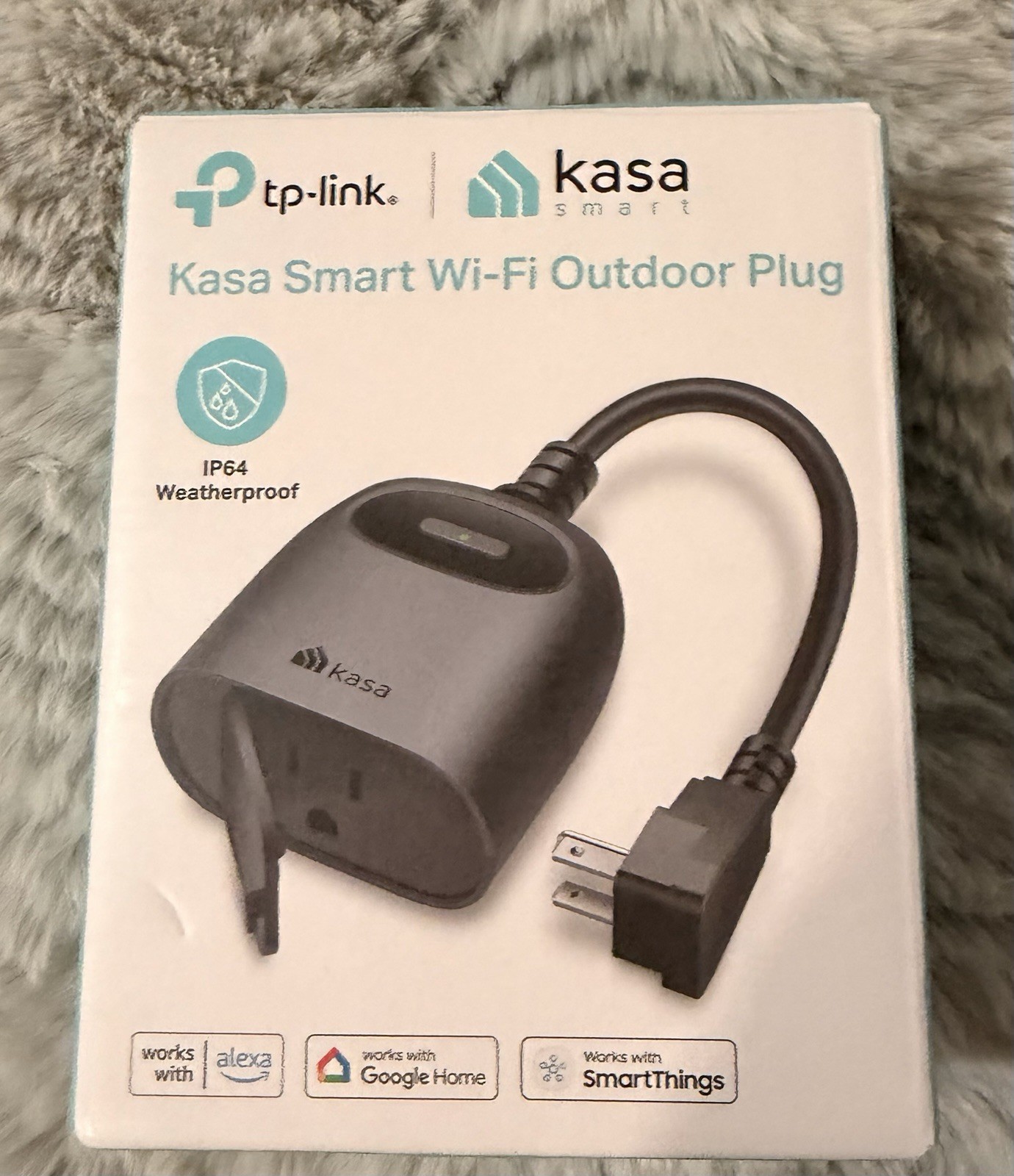 TP-Link Kasa Smart Wi-Fi Outdoor Plug  KP401 Weatherproof
