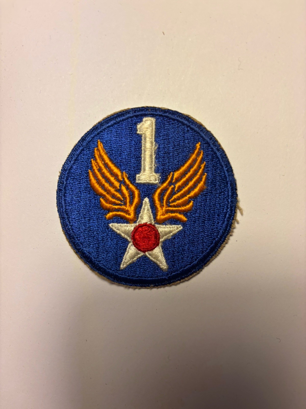 1st Army Army Air Force WW II Era Original Patch -1ea Patch