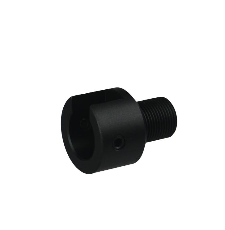 Ruger .22 Mark I Adapter W Thread Protector 1/2x28 TPI F Muzzle Brake,Al Black