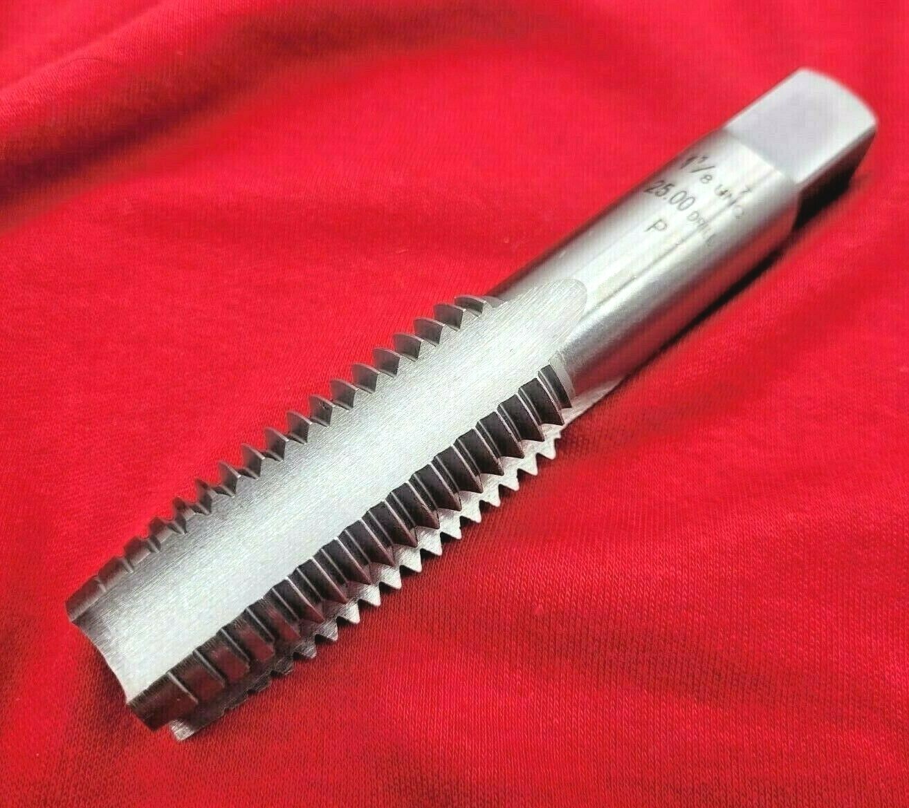 1-1/8"-7 NC Plug Hand Tap Alfa CSHTP70554 Carbon Steel 4FLUTE RH US Seller