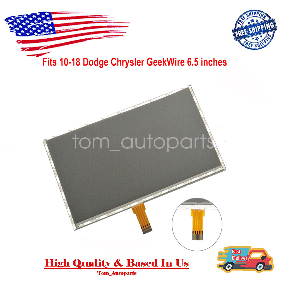 TOUCH-SCREEN GLASS Digitizer Fits 10-18 DODGE MYGIG UConnect RHB RBZ 6.5" US