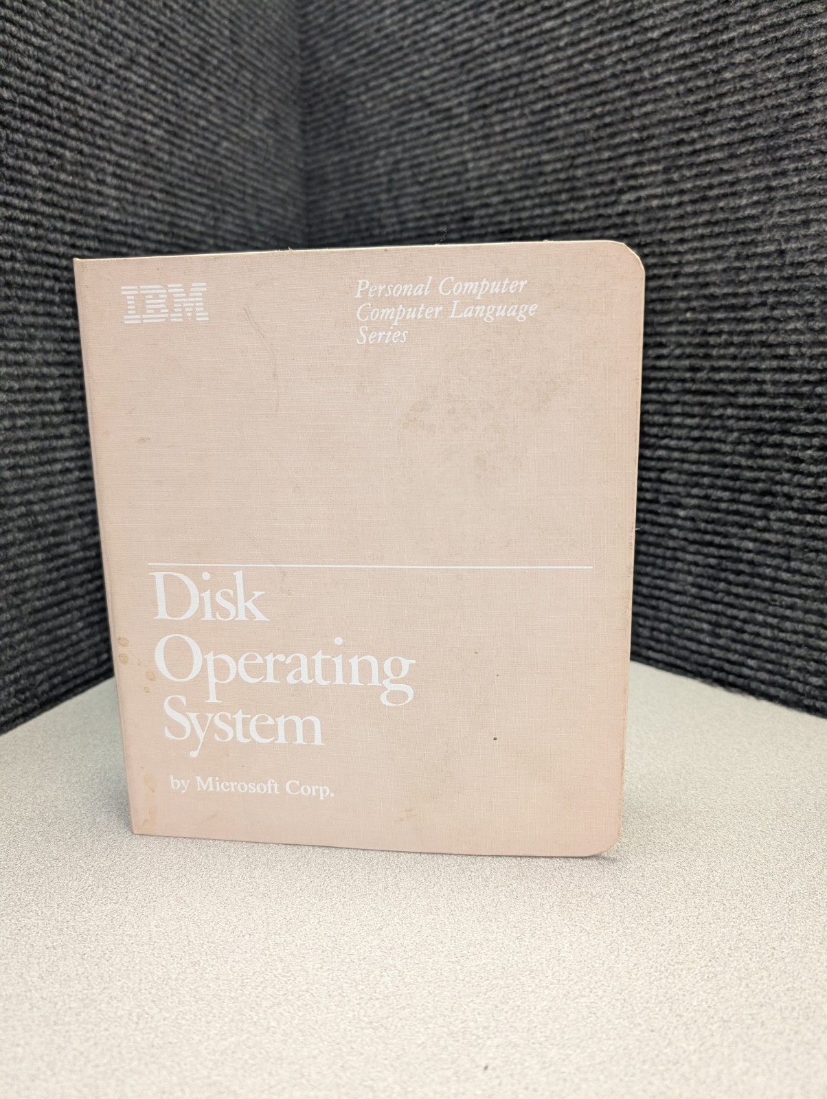 Vintage IBM PC DOS 2.10 Disk Operating System Binder Manual Only 1983 6024120