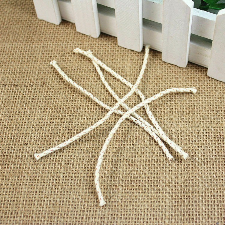 10Pcs Copper Wire Cotton Core Wick Thread Replacement in Dispenser Oil Lighters