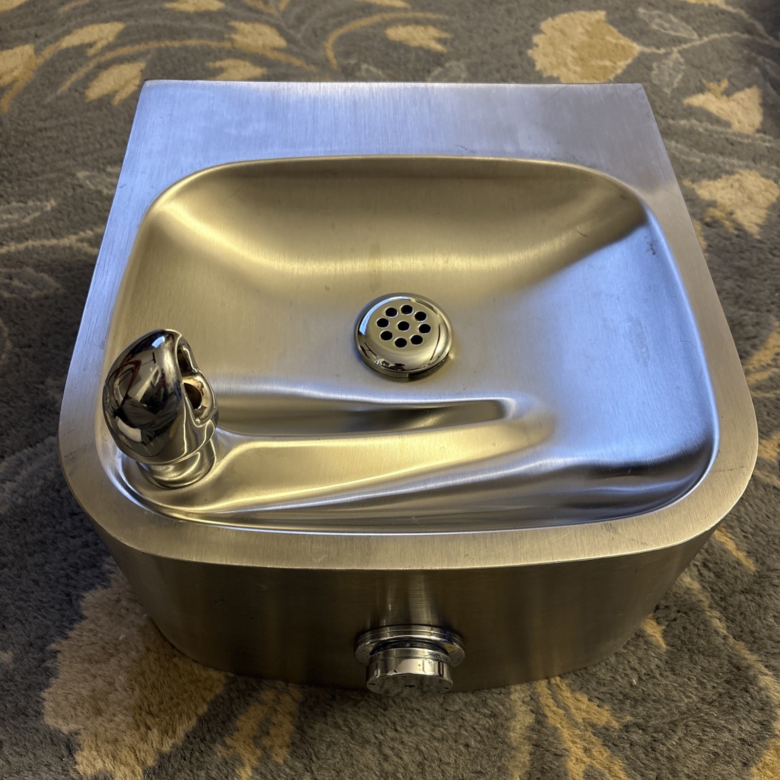 Haws 1105 Stainless Steel Water Drinking Fountain Wall-Mounted
