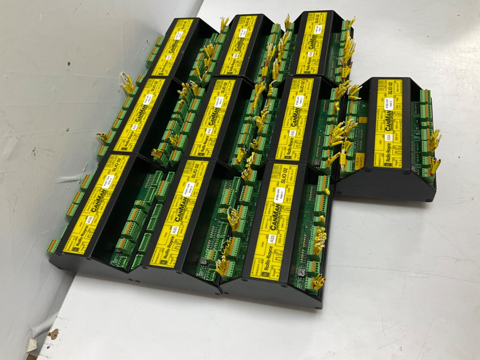 ROLLS ROYCE SLIO 02 CANMAN CONTROLLER NETWORK