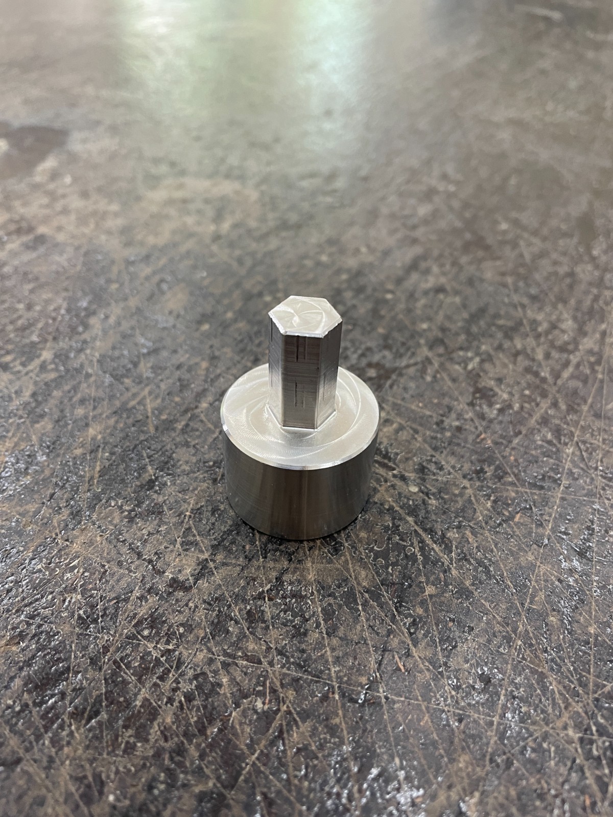 Country Living Grain Mill Drill Bit Adapter-BENT/DENT
