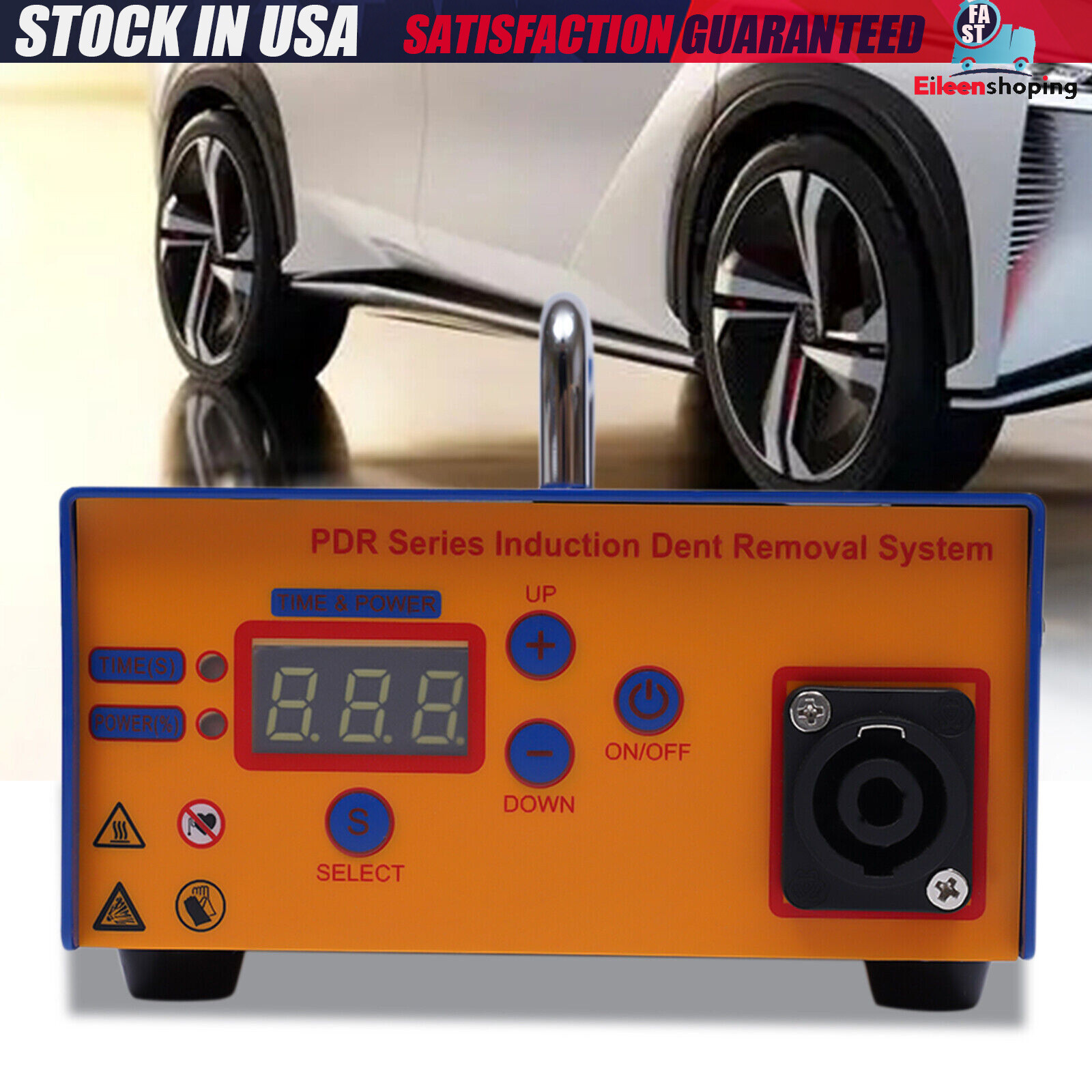 Pro Induction Heater Machine Hot Box Car Paintless Dent Removing Repair Kit Tool