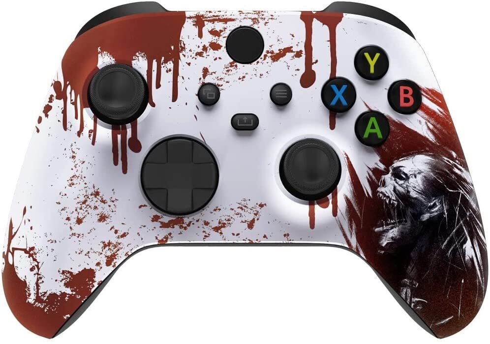 "Blood Zombie" Xbox One Series S|X Custom UN-MODDED Controller Unique Design