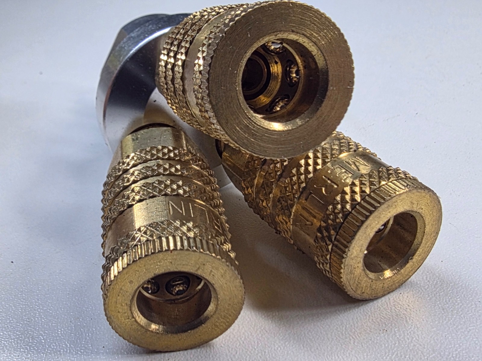 COMPRESSED AIR MAINFOLD – 3-way quick coupling splitter – air compressor – tools
