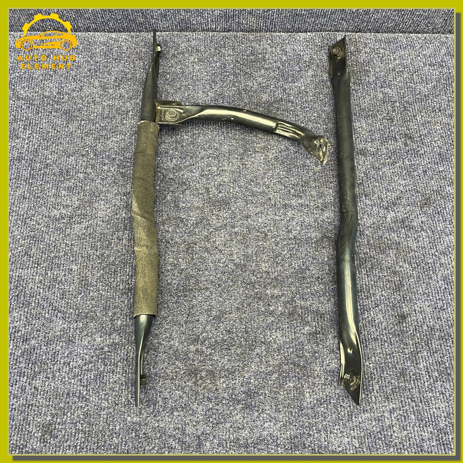 2014-2018 GMC Sierra Front Fender Battery Support Brace Bar Set OEM 23115309R