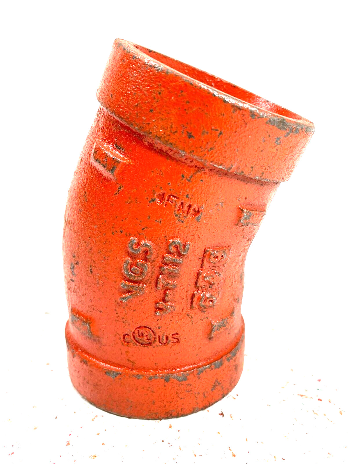 VGS Style V-7112  2"  22.5-Degree Elbow Grooved End IPS Pipe Fitting