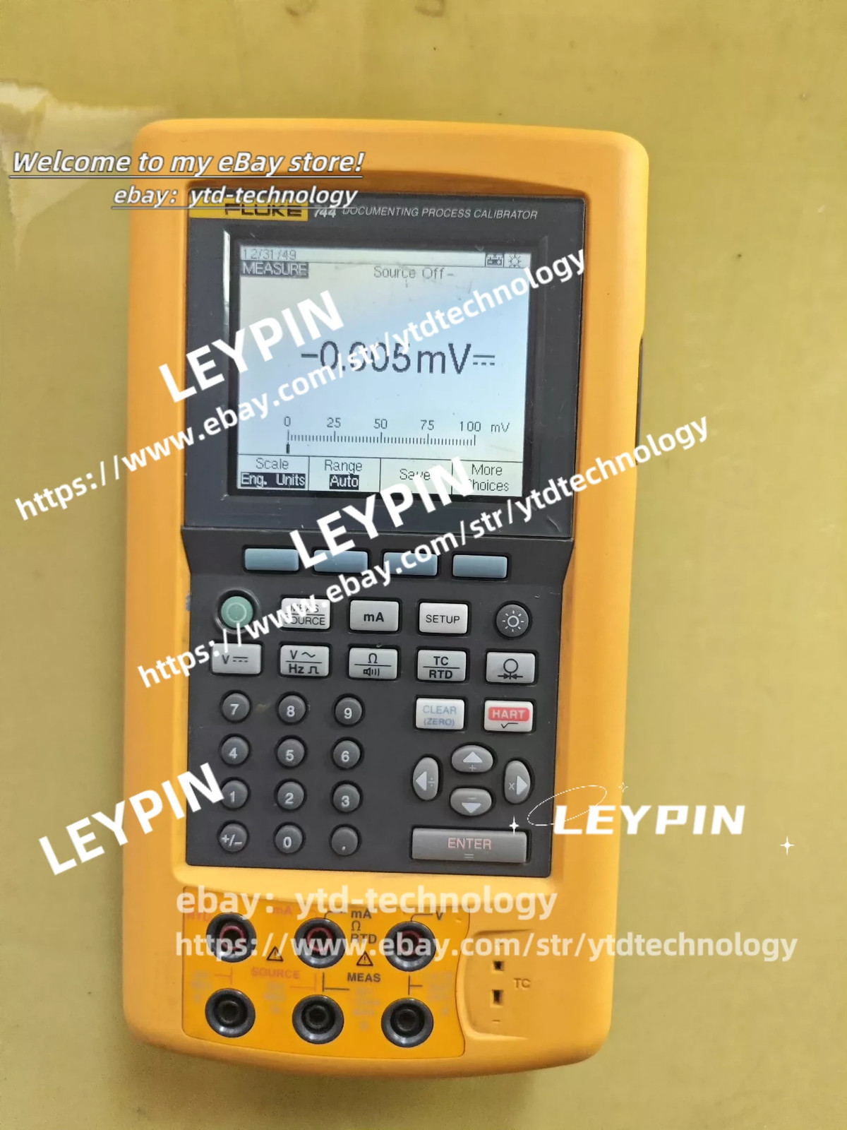 Fluke 744 Documenting Multifunction Process Calibrator#ytd
