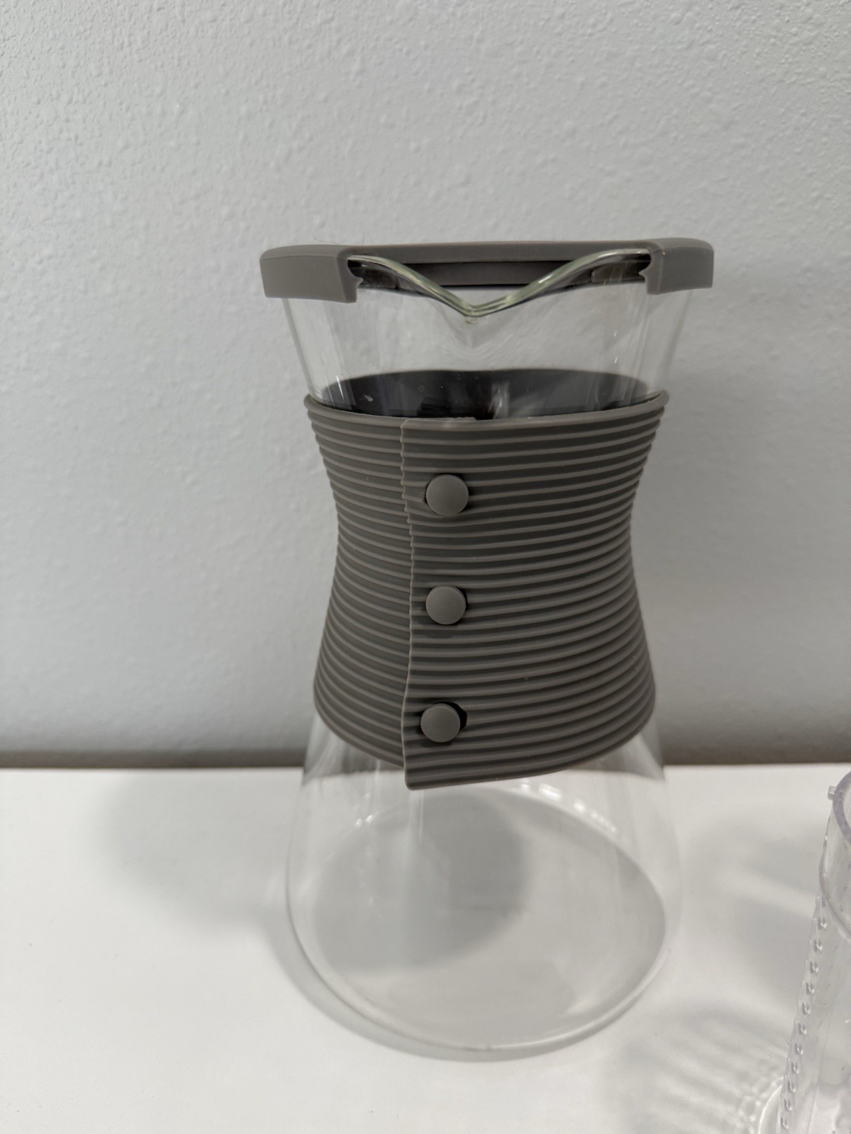 Pampered Chef Cold Brew Coffee Pitcher with Coffee Brewing Piece