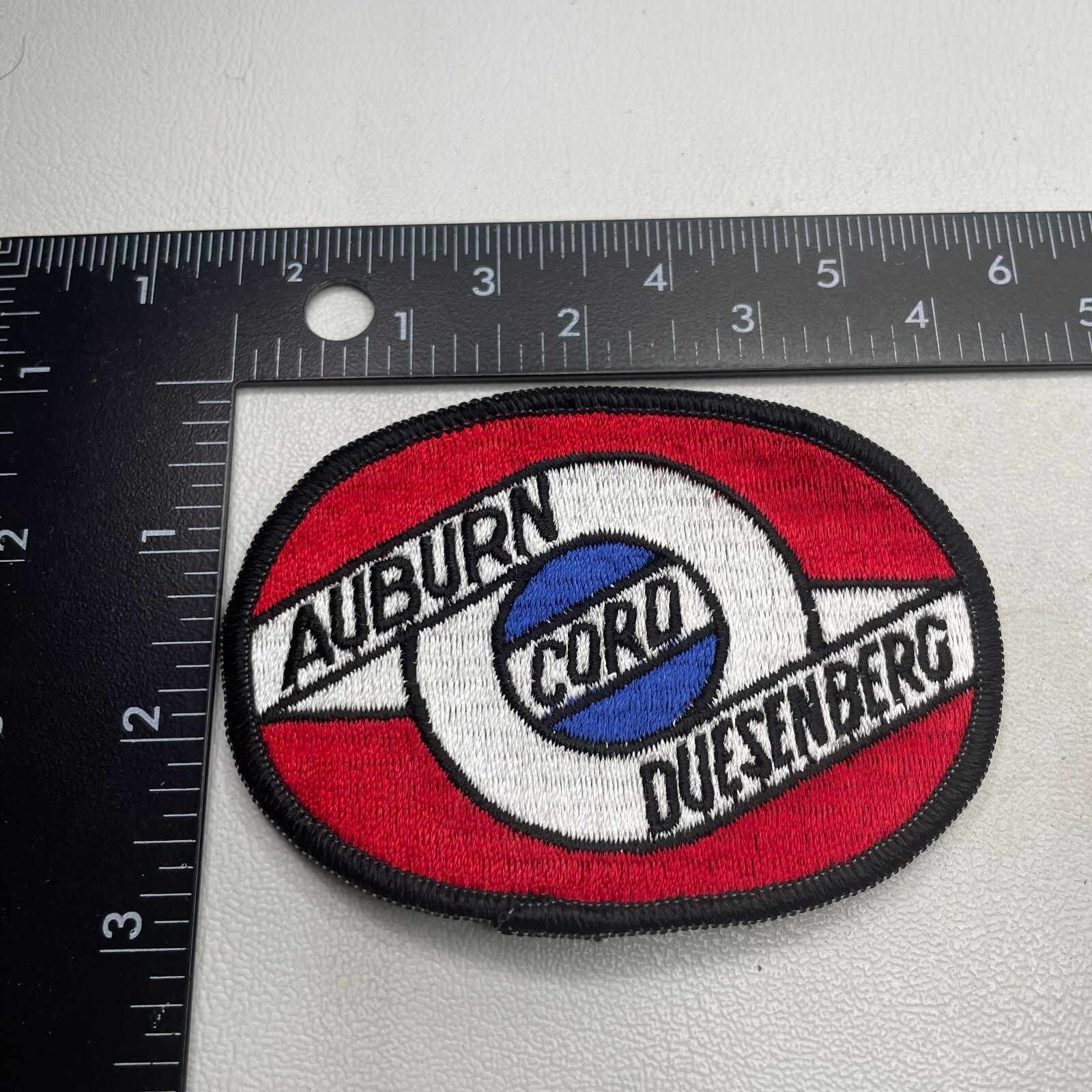Vtg AUBURN CORD DUSENBERG Patch Car Auto Related 27K5