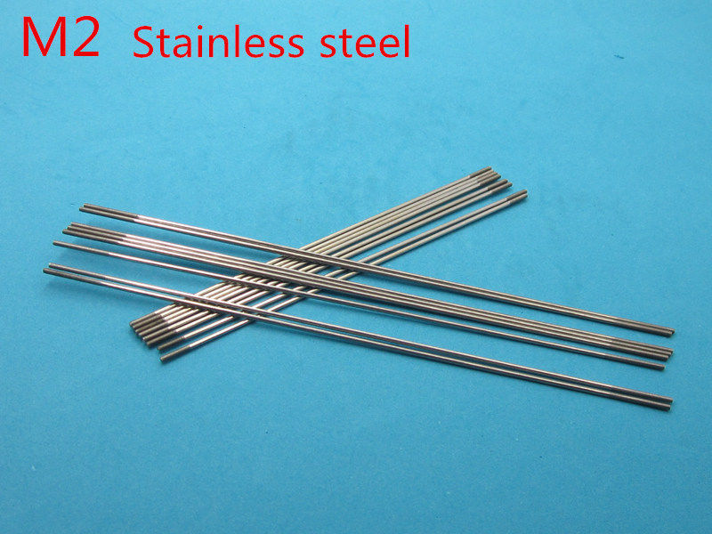 5Pcs Servo Rudder M2 Stainless Steel Arm Linkage Fixed Wing RC Boat #1195