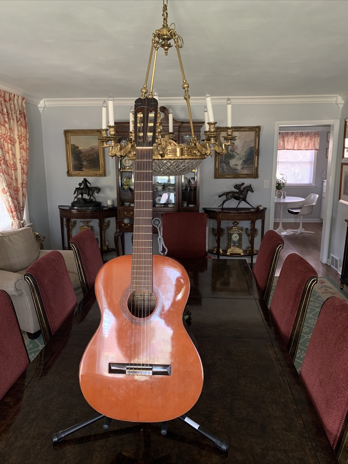 Vintage Terada N808 Classical Acoustic Guitar w/Case - Made in Japan (Rare!) EXC