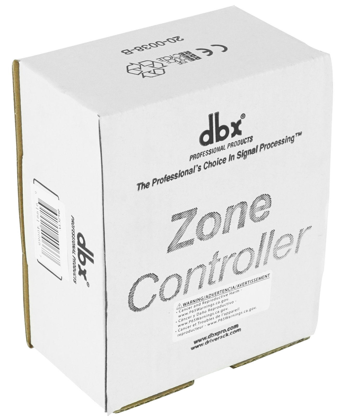 DBX ZC-1 Programmable Wall Mounted Zone Controller For DriveRack and ZonePro ZC1