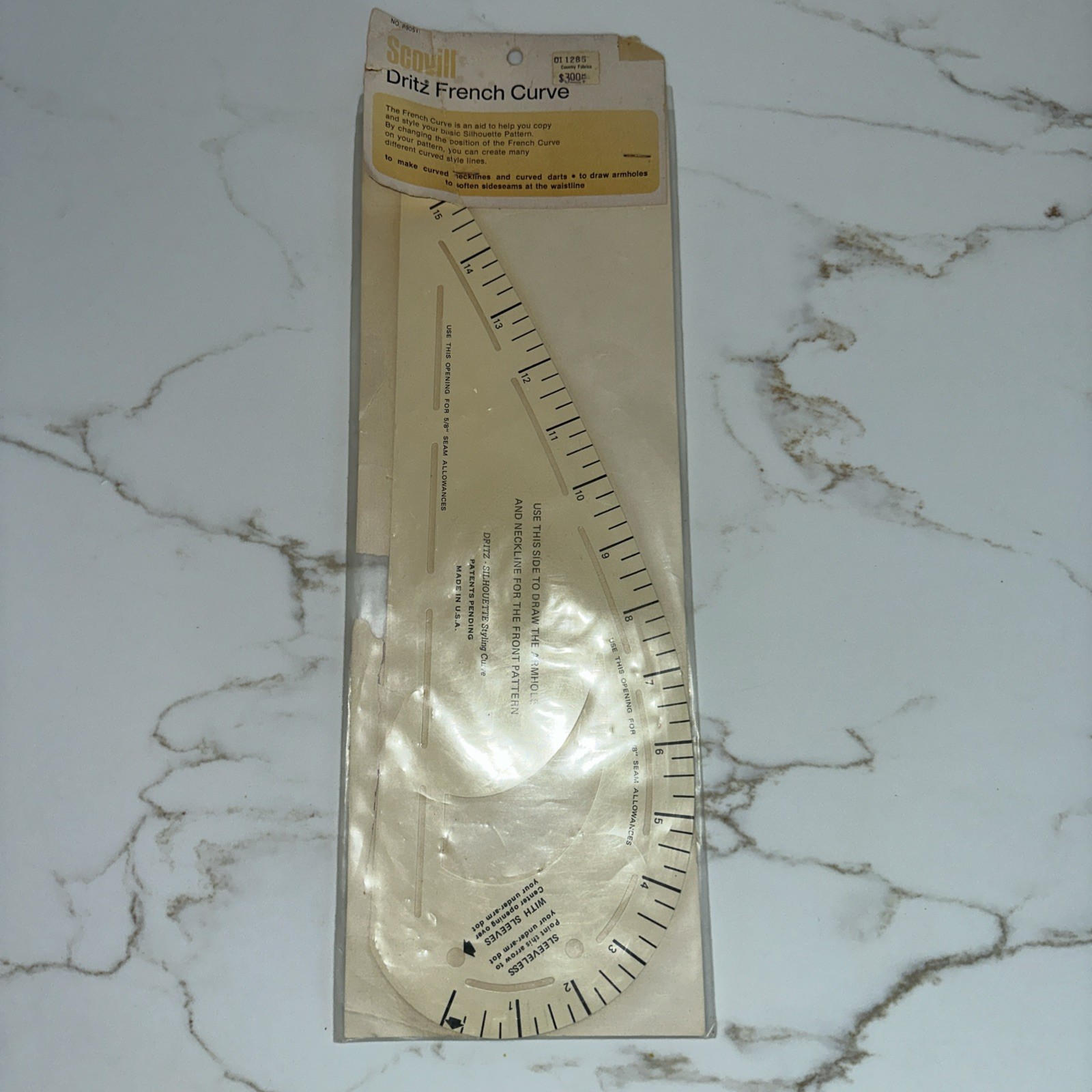 Dritz French Curve 89051 Scovill