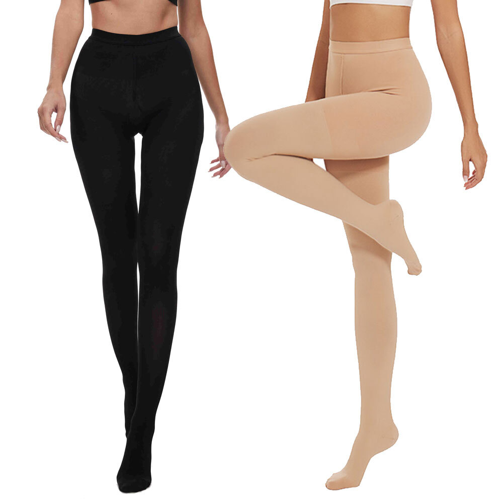 Men Women 30-40mmHg Compression Pantyhose Medical Stockings Varicose Veins Hose