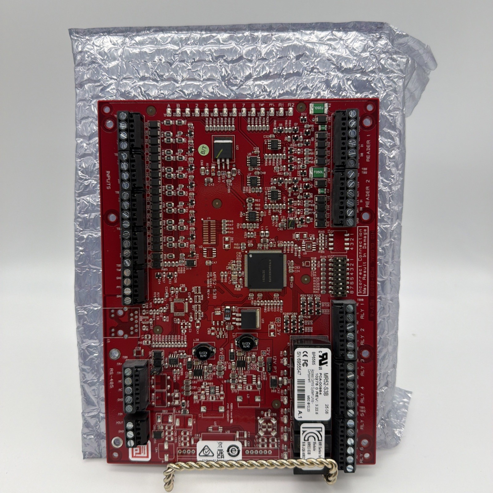 Mercury Security MR52-S3B Dual Reader Interface Module (Newest Rev 3.22.8)