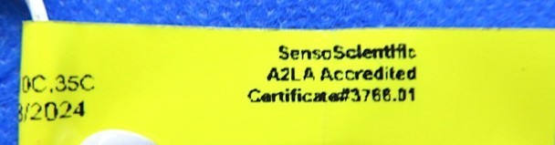 SENSOCIENTIFIC SDS4-53450 SINGLE DIGIT TEMPERATURE PROBE 12FT CABLE