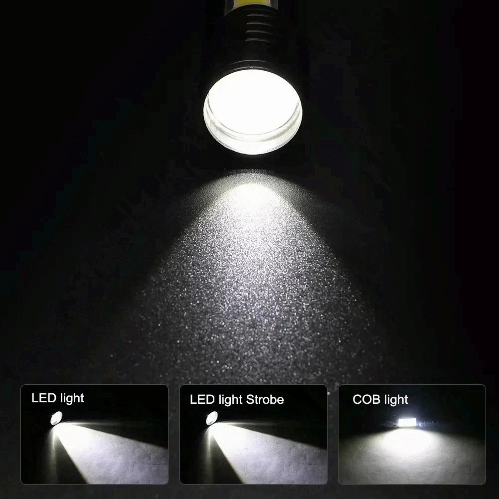 Tactical Flashlight Most Powerful 99000000LM LED Military Torch USB Rechargeable