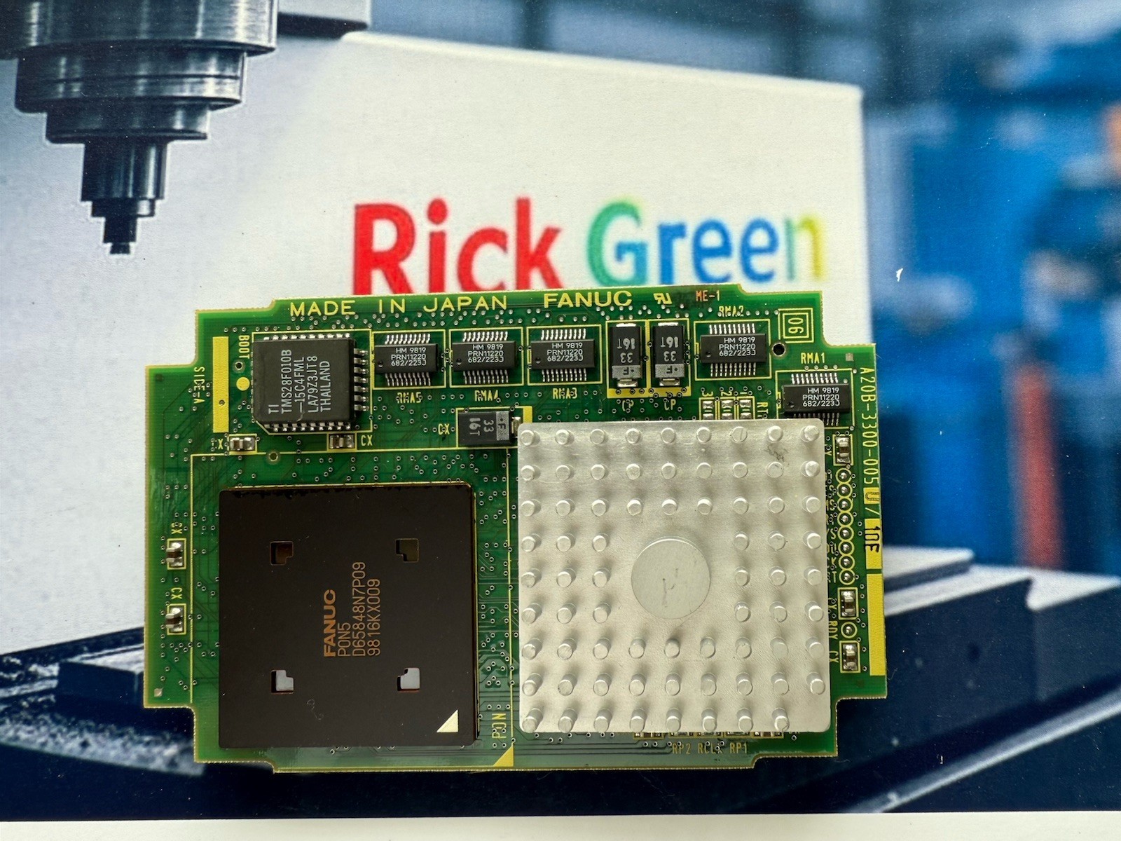 FANUC CPU Card A20B-3300-0050  US Seller NDA Available 30 Days Free Return