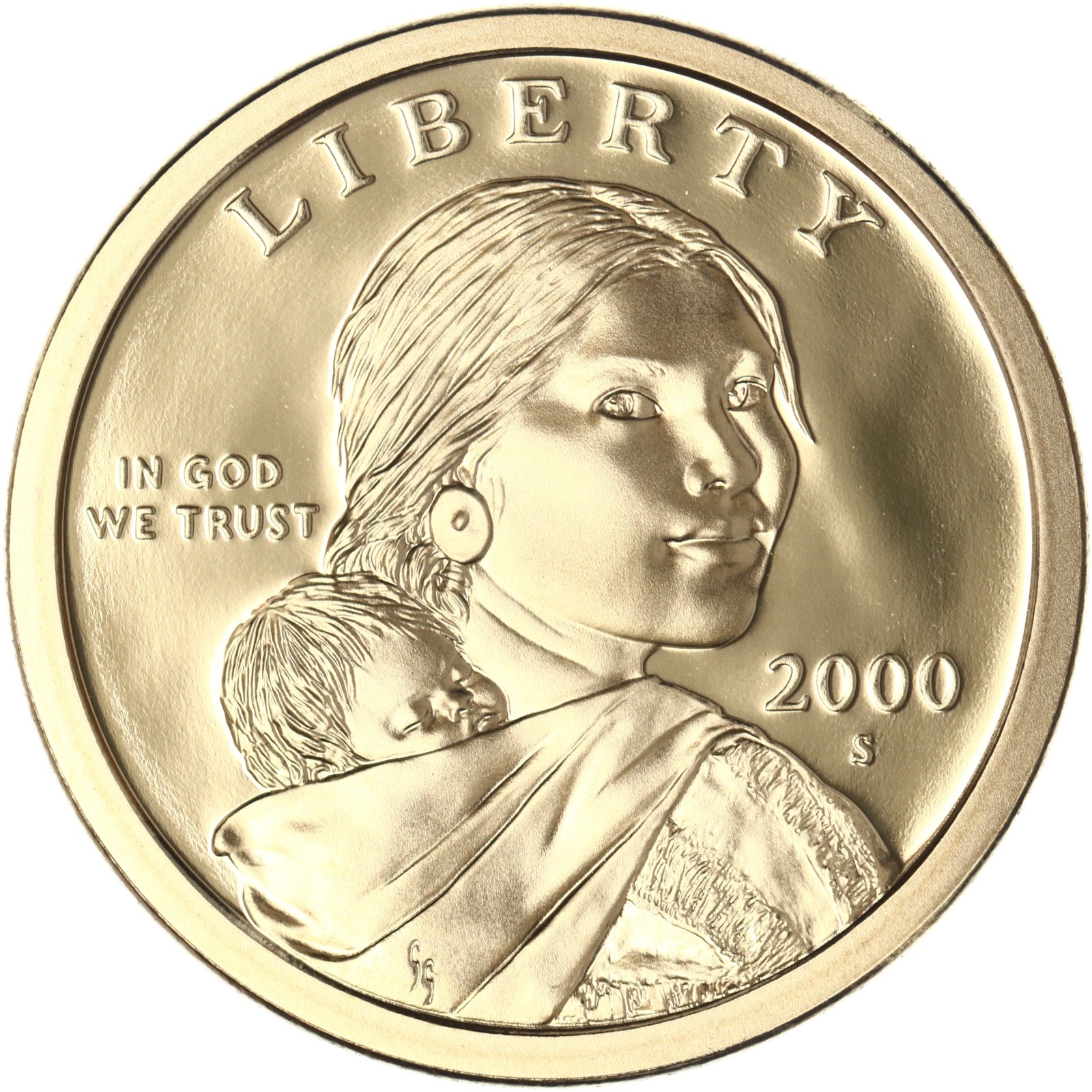 2000 S Native American Sacagawea Dollar Gem DCam Proof