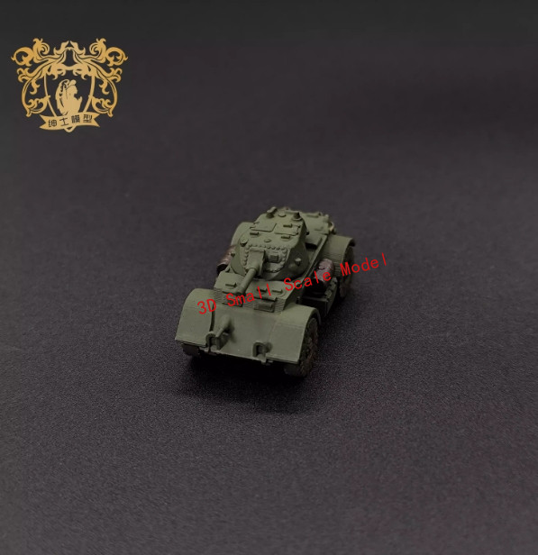 Handmade 3D Printed 1/144 American T17E1 armored vehicle Model Finished Product
