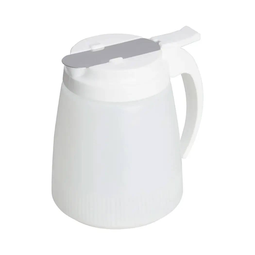 Winco PSUD-48 48 oz. BPA Free Syrup Dispenser