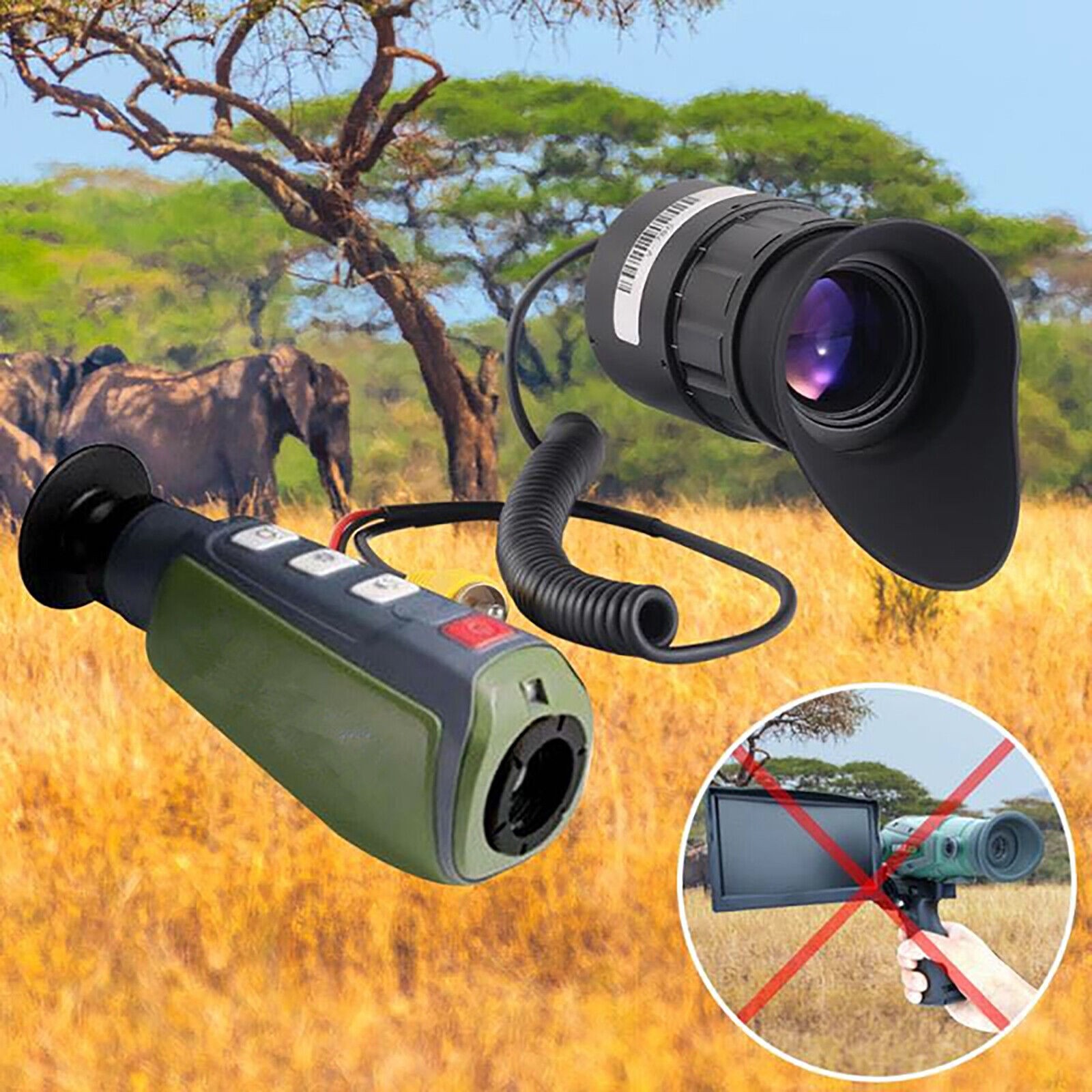 V760C-3 Wearing Large HD Screens Portable Display Head Mounted Display Module