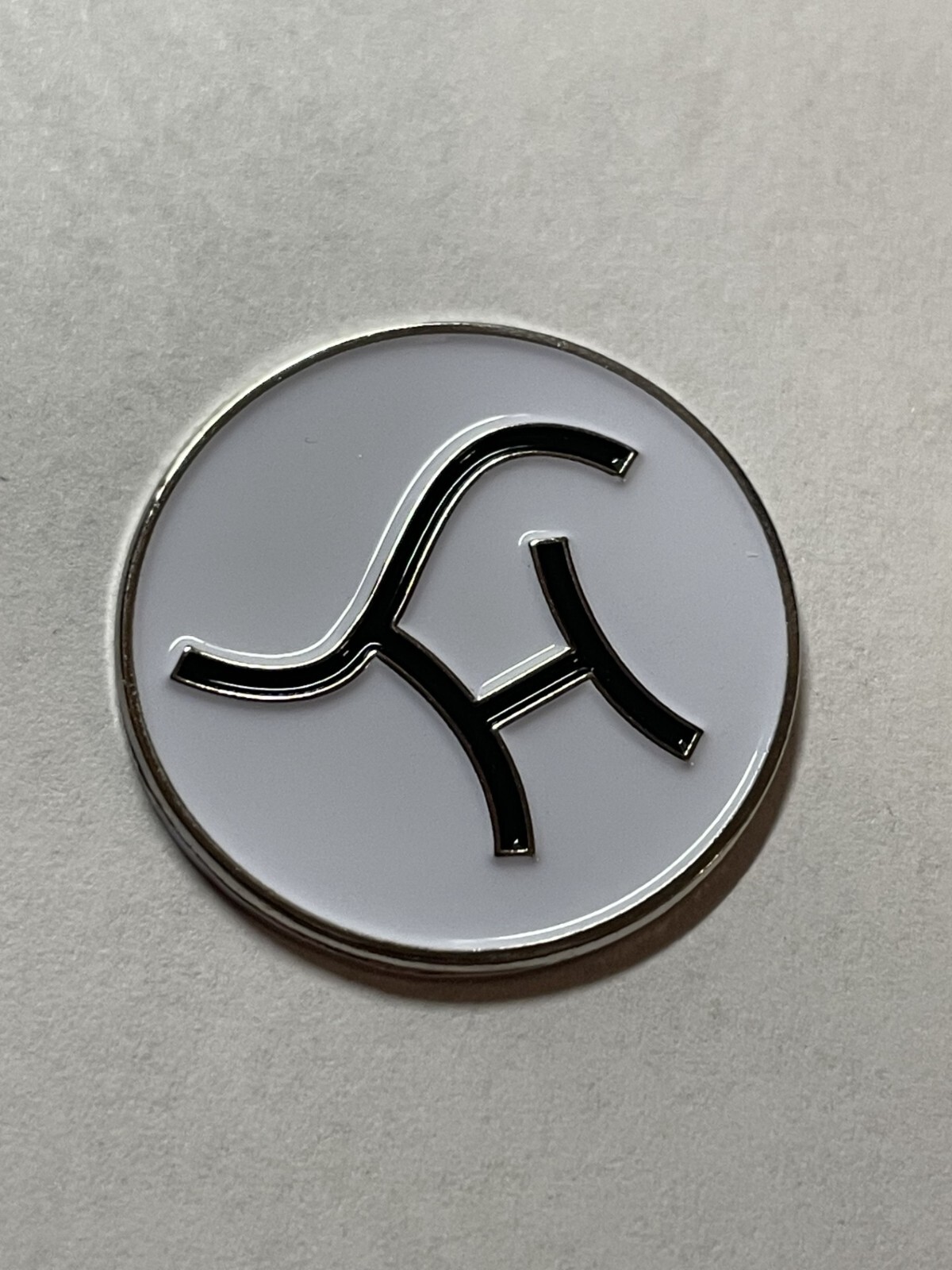 Sand Hills Golf Club 1" Coin Golf Style Marker - Mullen, Nebraska - A Beauty!