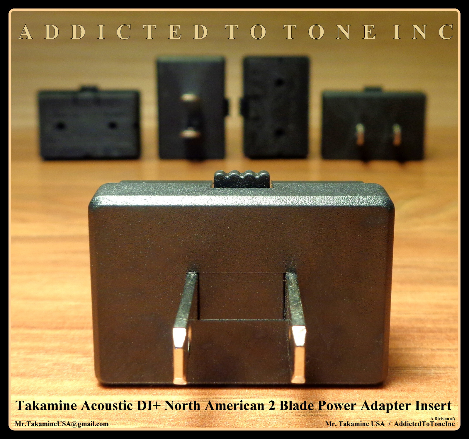 Takamine Acoustic DI+ Original Power Adapter / NOS / Adapter or Insert ONLY
