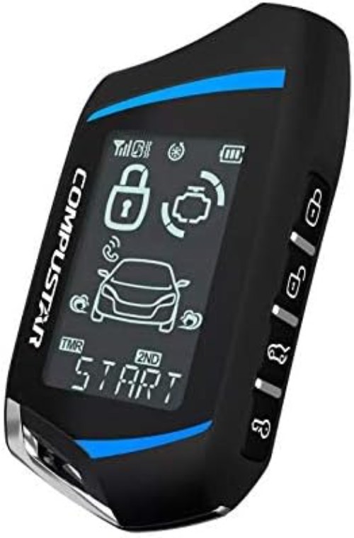 All-in-One Remote Start & Alarm, 3000ft Range