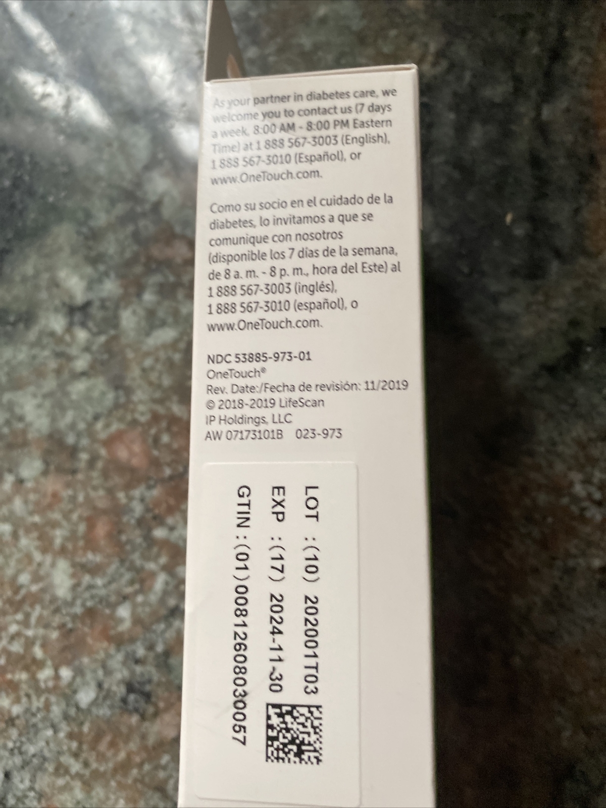 NEW One Touch Delica Plus Lancing Device 13 Depth Settings 30 G For Blood Sample
