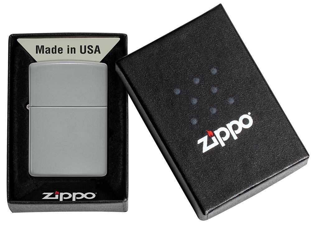 Zippo Flat Grey 49452