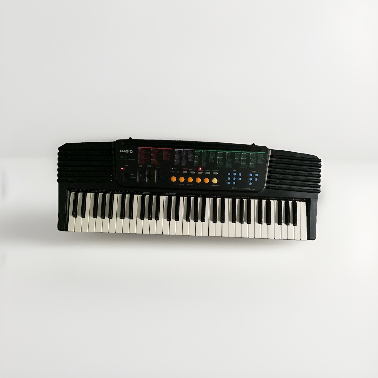Vintage Casio CTK-510 61-Key Electronic Keyboard Tested Works Great No Adapter