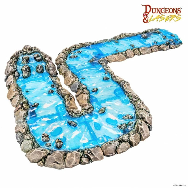 Dungeons & Lasers: Modular River - Archon Studio - D&D