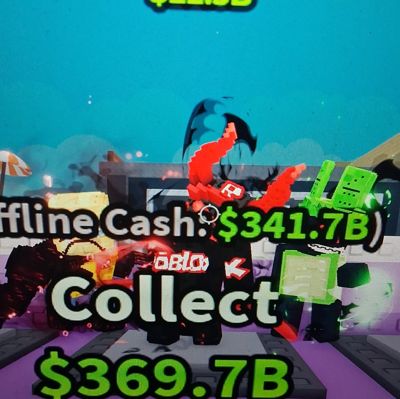 Roblox Offline Cash Game Item/Asset - $369.7B, ID $341.7B