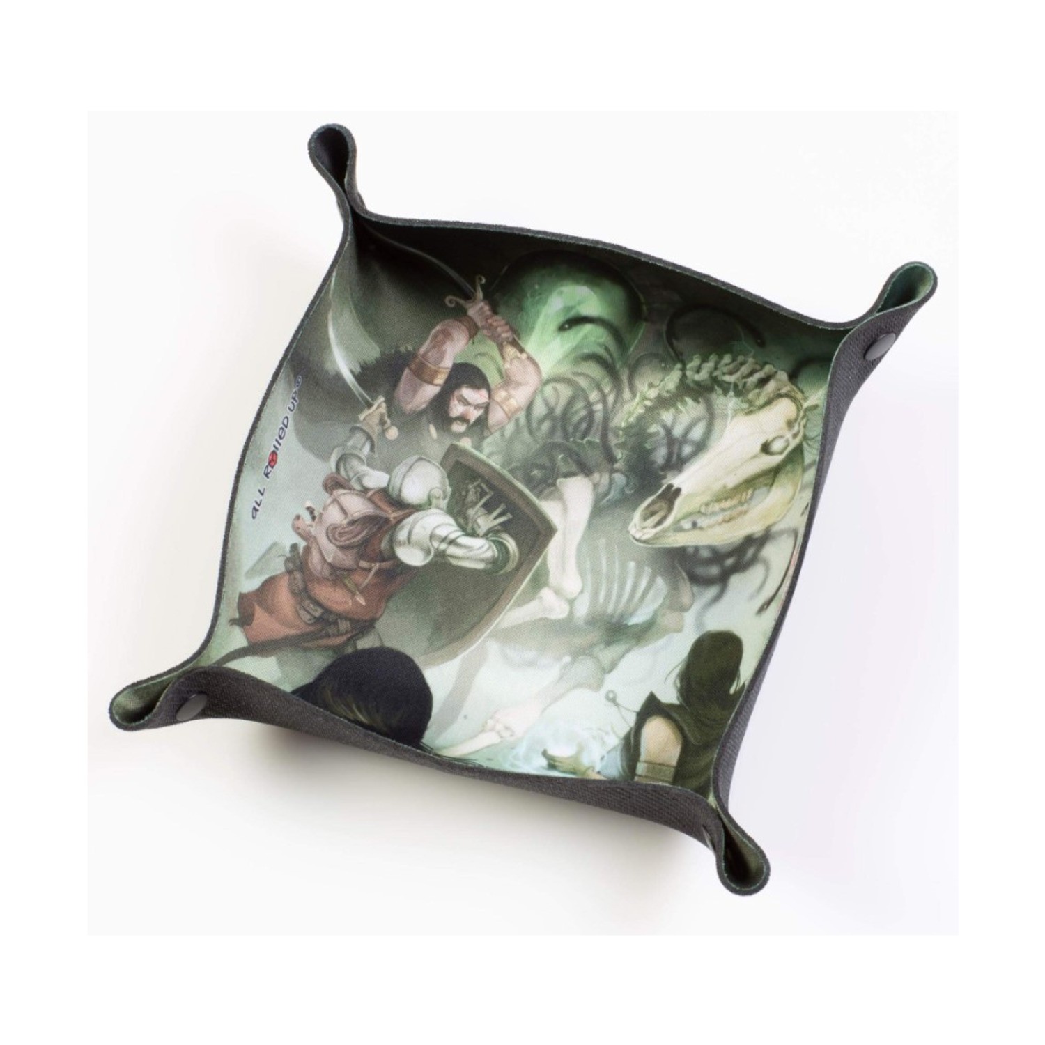 All Rolled Folding Square Dice Tray All Rol  Horse Devil Folding Square Di New