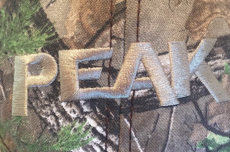 PEAK Hunting Camo Mesh Back Cap Hat SnapBack NWTs