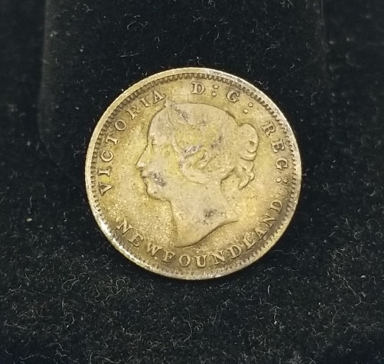 Canada 1880 Silver 5 Cents #20456