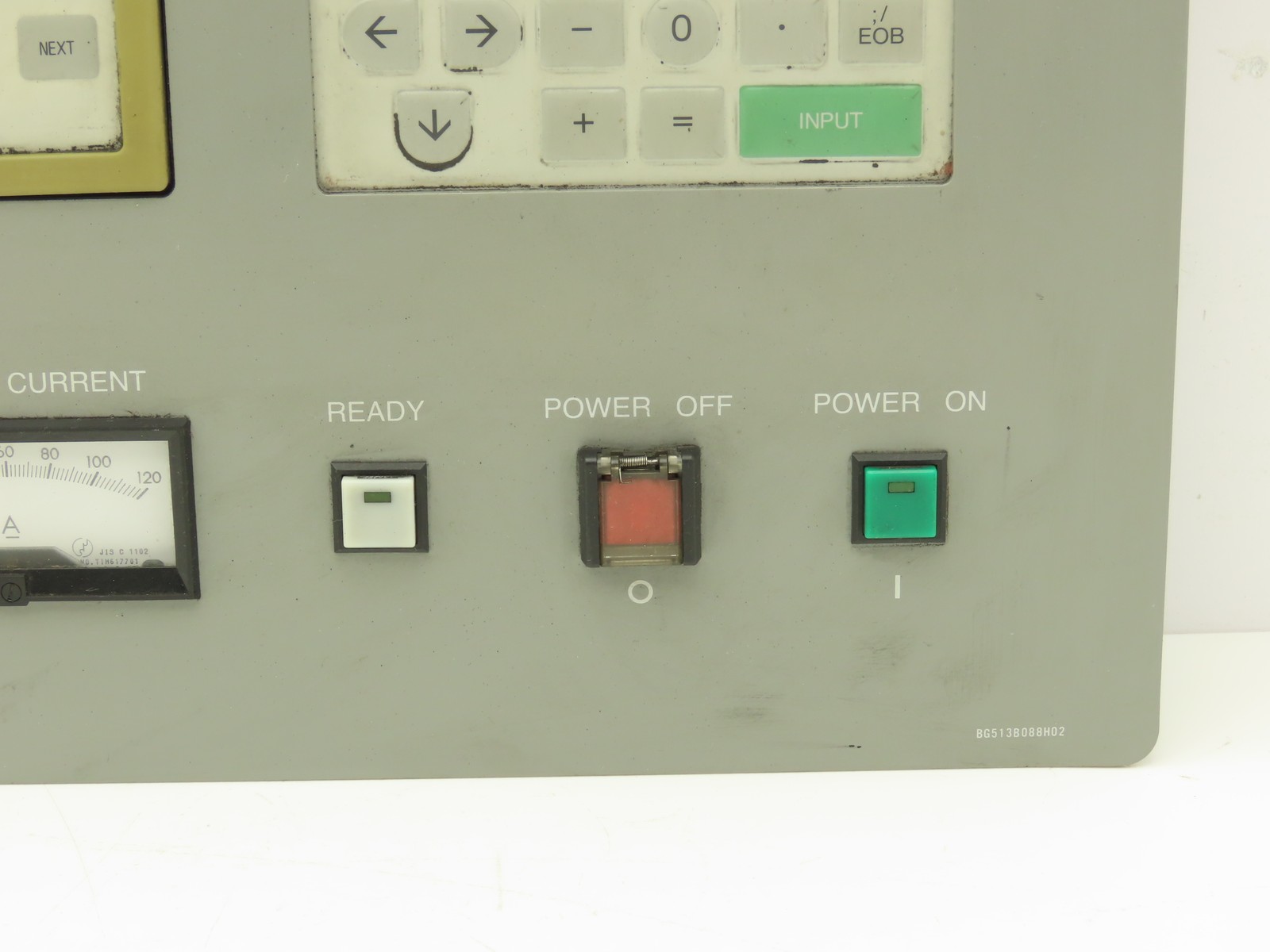 Mitsubishi BG513B088H02 CNC HMI Controller Panel Push Button EX8 Die Sinker