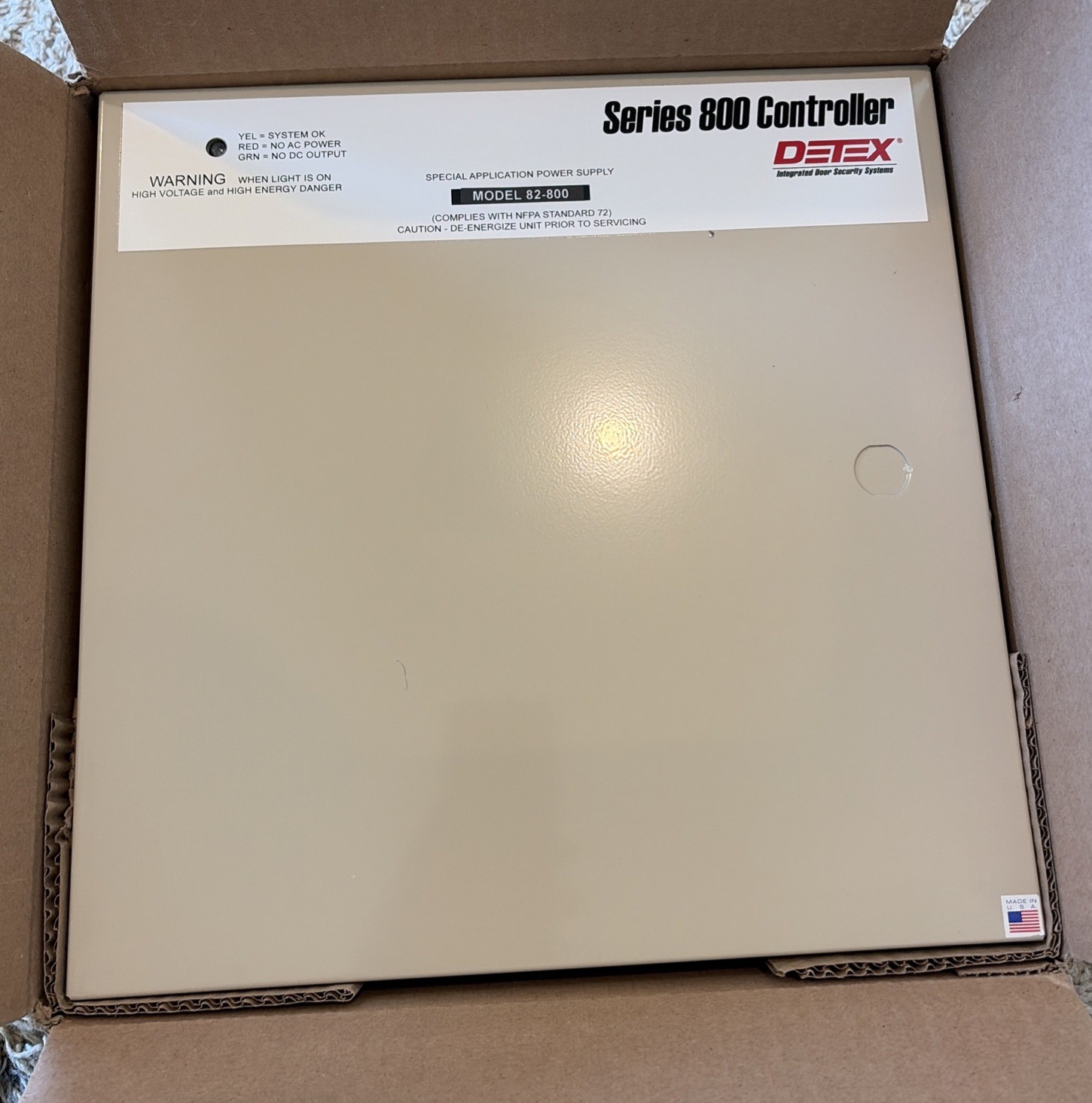 New Detex Series 800 Controller Integrated Door Security System 82-800