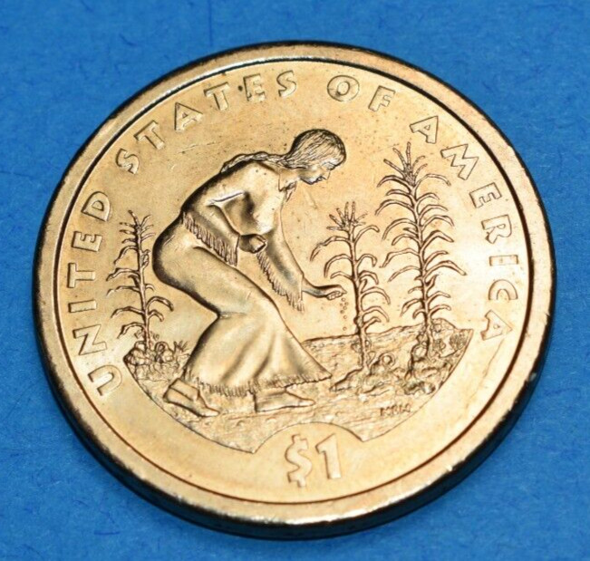 2009 D Sacagawea Native American Golden Dollar **Free Shipping**