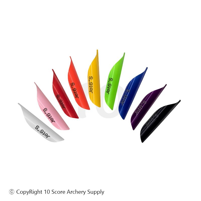Jet6 S Vanes, Spin Wings Target Archery Fletches Arrow Fletching (Pack of 50)