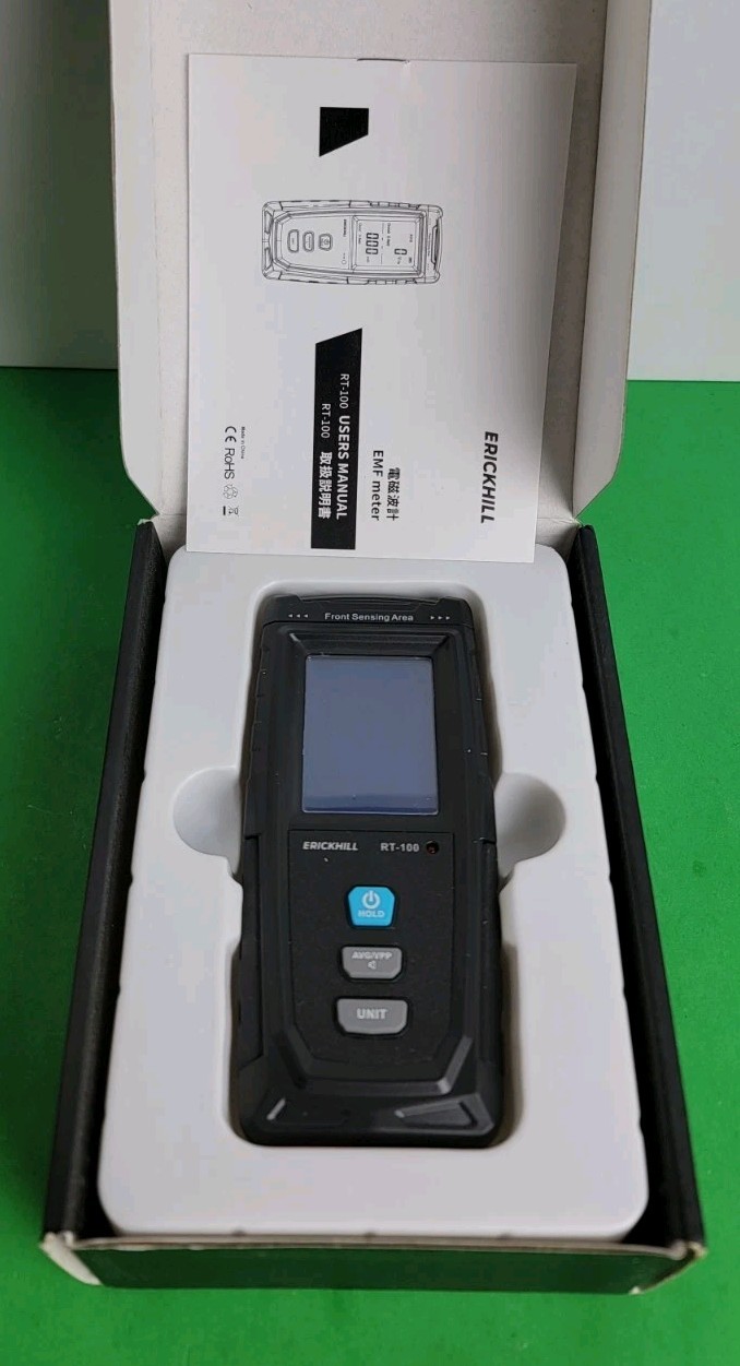 Erickhill Rechargeable EMF Tester Electromagnetic Radiation Tester - RT-100