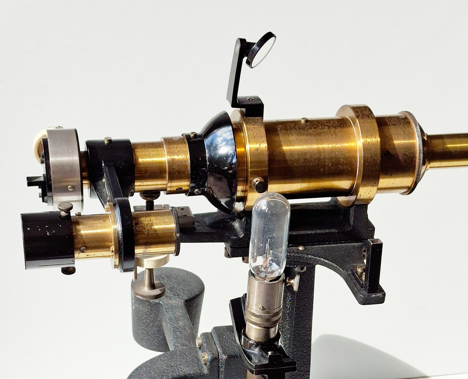 antique microscope / Optical Instrument – Spectrometer- Schmidt & Haensch