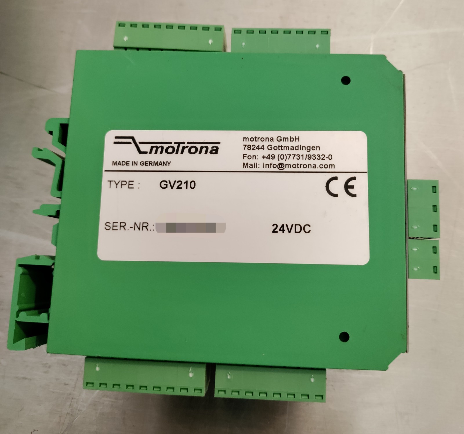 MOTRONA GV210 All Connectors Included